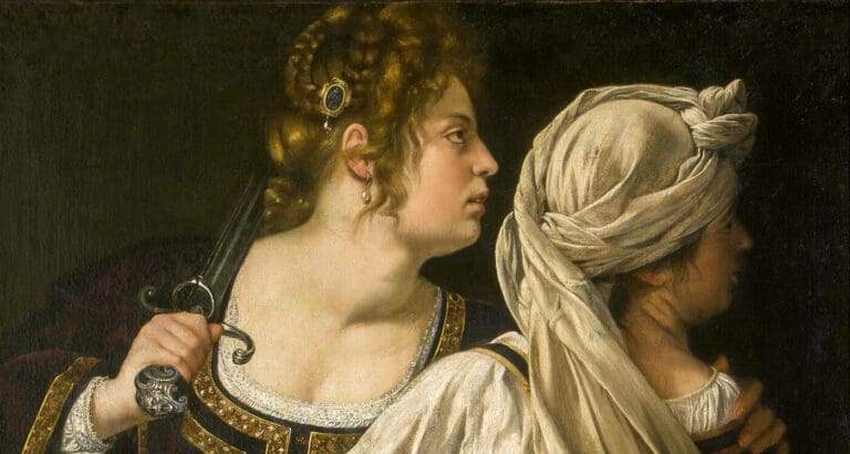 gentileschi judith with head of holofernes