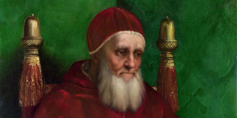 raphael's portrait of pope julius II