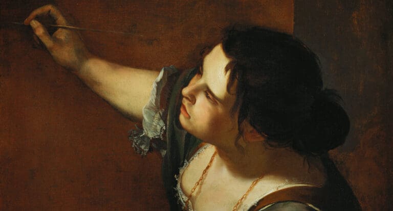 artemisia gentileschi self portrait