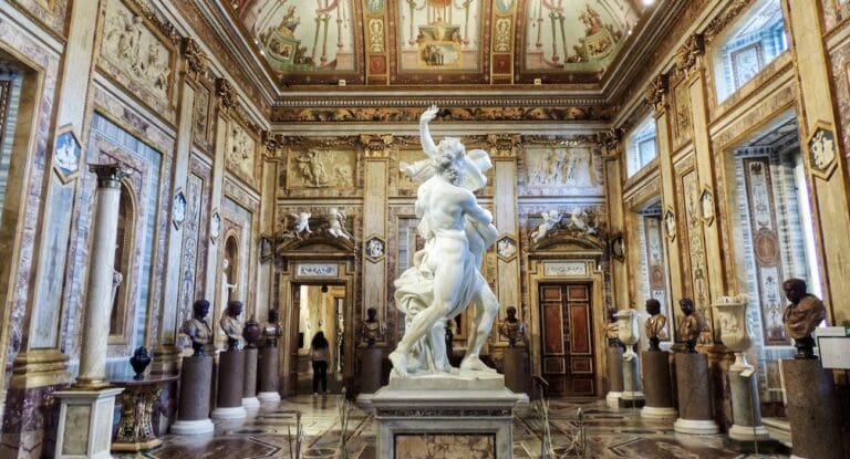 borghese gallery rome bernini pluto persephone