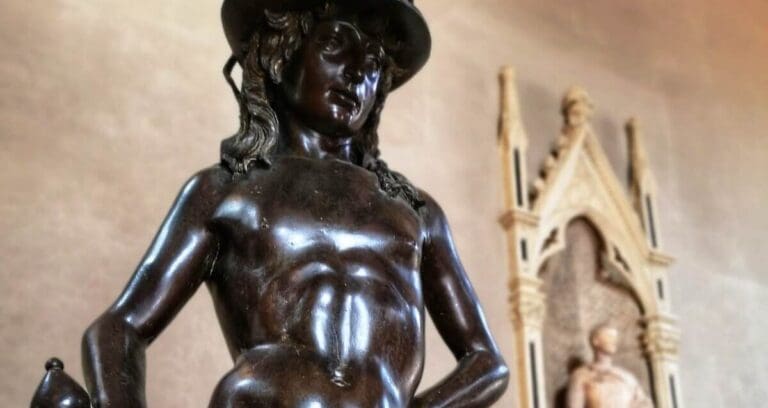 donatello's david in the bargello