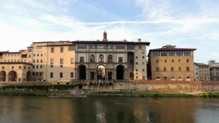 uffizi from the arno