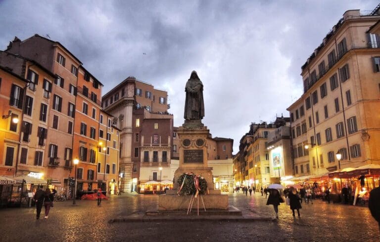 giordano bruno campo dei fiori