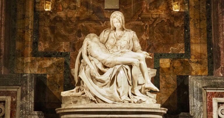 Michelangelo's Pieta in St. Peter's