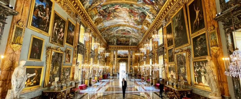 the great hall of palazzo colonna in rome