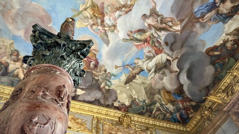 palazzo colonna rome ceiling fresco