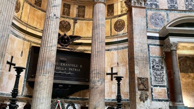 the royal tombs in the pantheon
