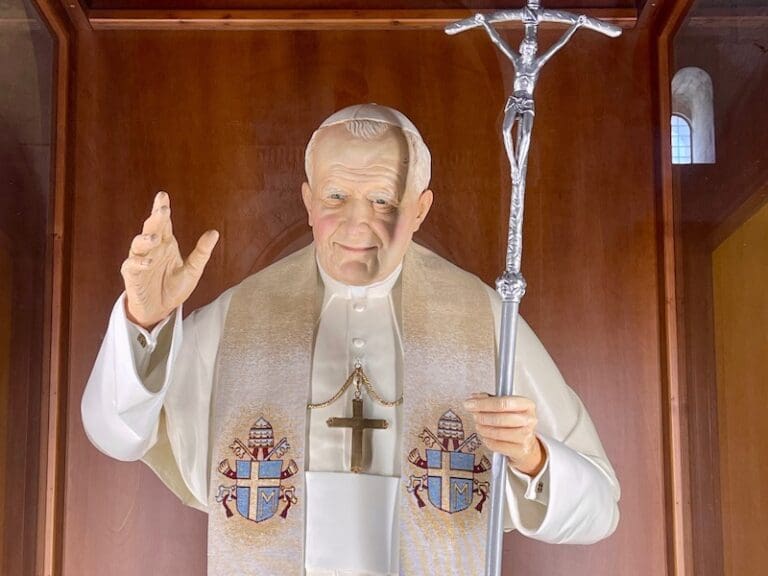 portrait of pope john paul ii