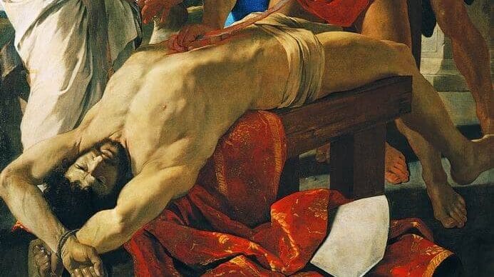 Nicolas Poussin, The Martyrdom of St. Erasmus, pinacoteca