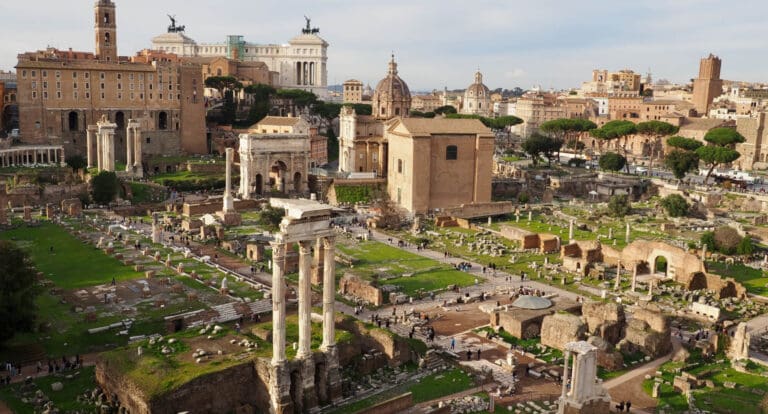 Roman Forum Overlook