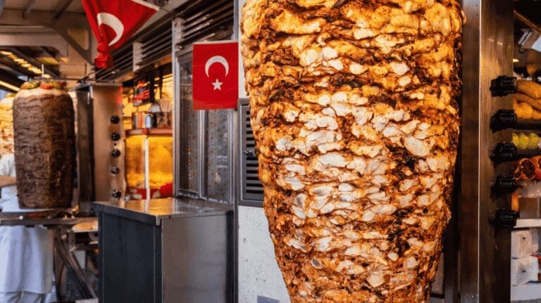 the doner kebab is a turkish street food icon