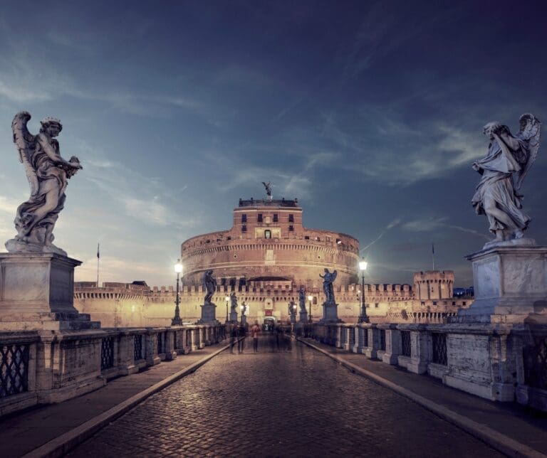 Castle Saint Angelo at Dusk