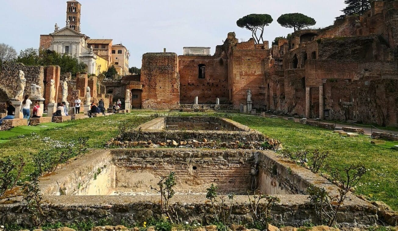 House of the Vestal Virgins in Rome