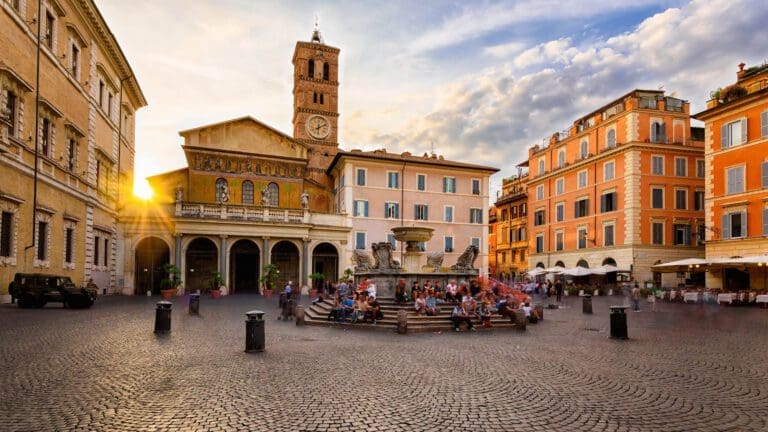 santa maria in trastevere in rome