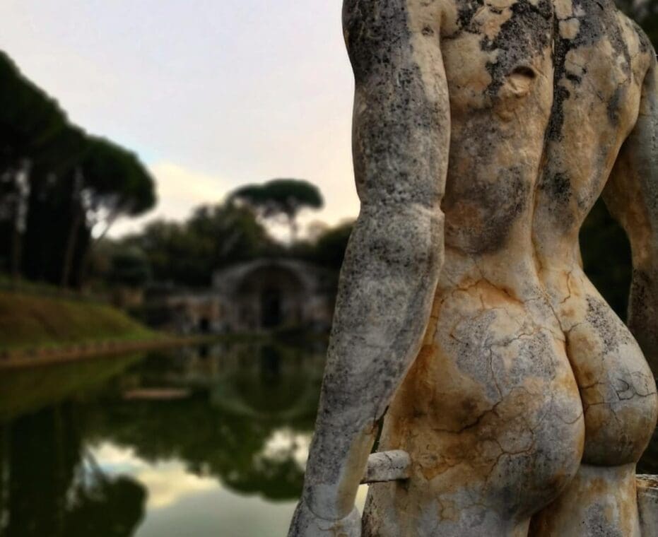 statue canopus in hadrians villa tivoli