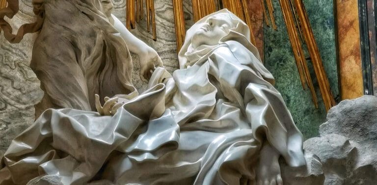 bernini detail of saint teresa