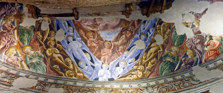 The frescos of the Bessarione Chapel in Rome