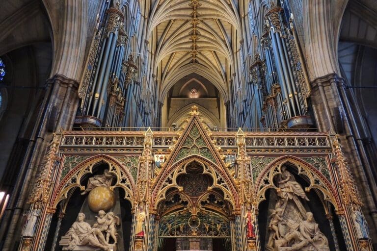 the rood screen in westminster abbey