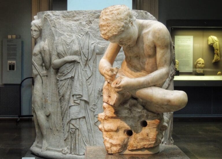 the spinario at the british museums