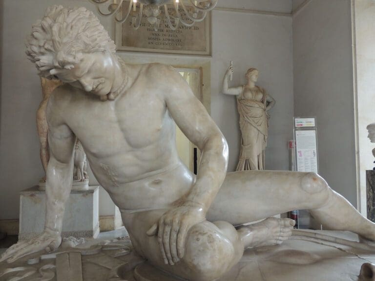 the dying gaul in the capitoline museums