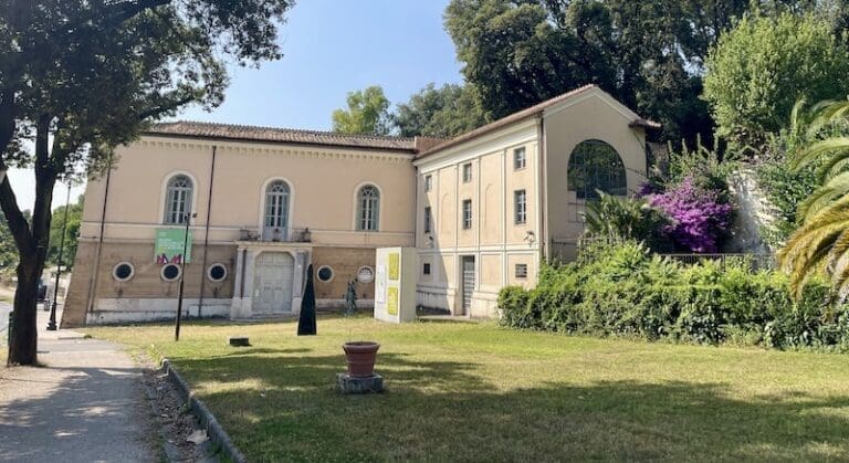 The Carlo Bilotti Museum in Rome's Borghese Gardens
