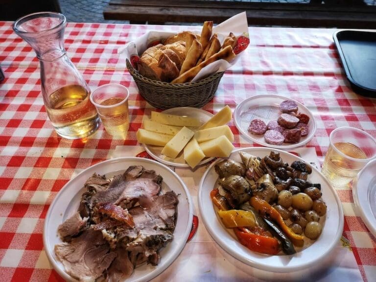 Fraschetta Osteria Dar Vignarolo in Arricia Italy
