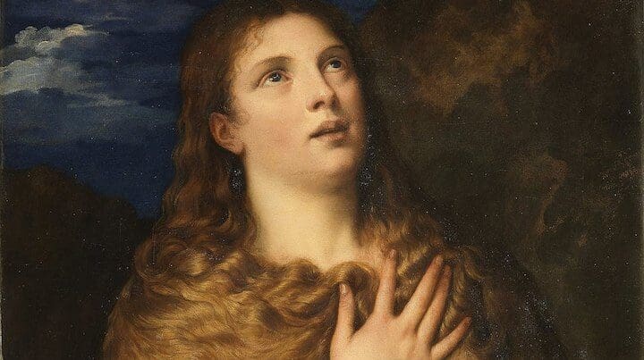 titian's penitent magdalene