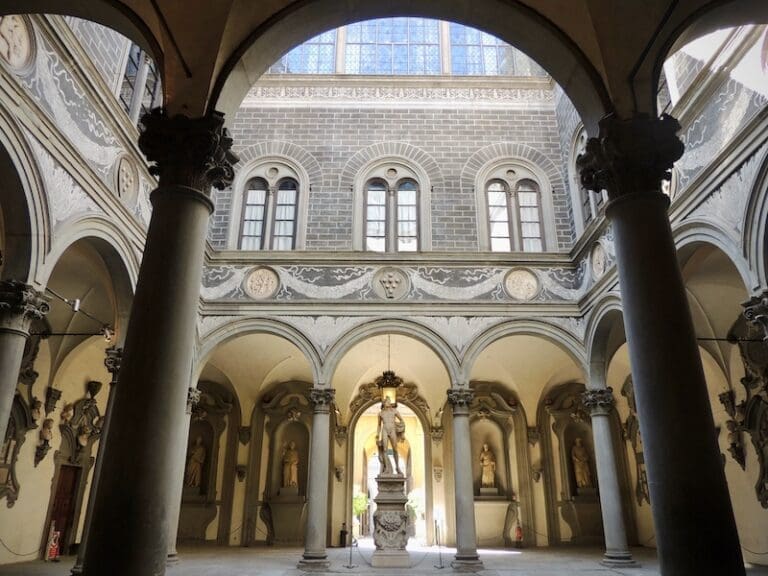Piazza Medici Courtyard in Florence