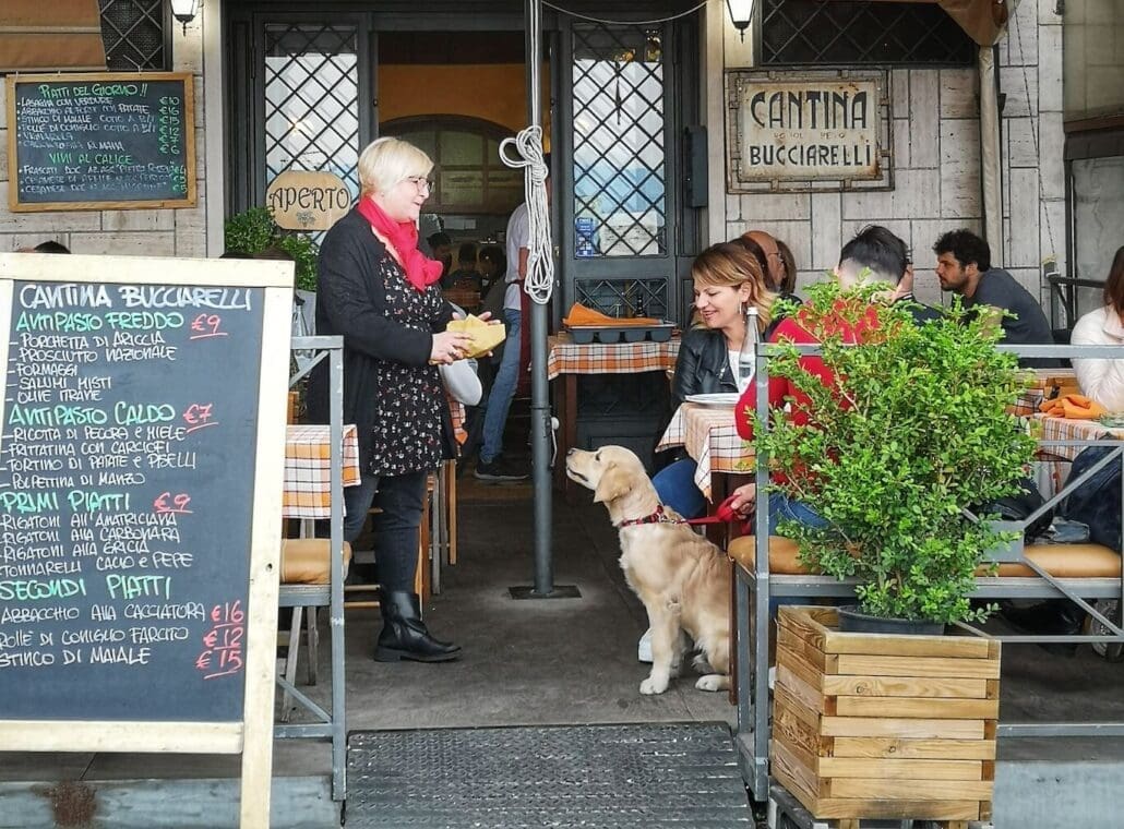 Restaruant in Frascati