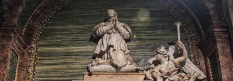 Funeral monument to Lorenzo Imperiale in Sant Agostino Rome