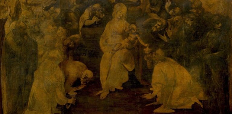 leonardo da vinci adoration magi uffizi florence