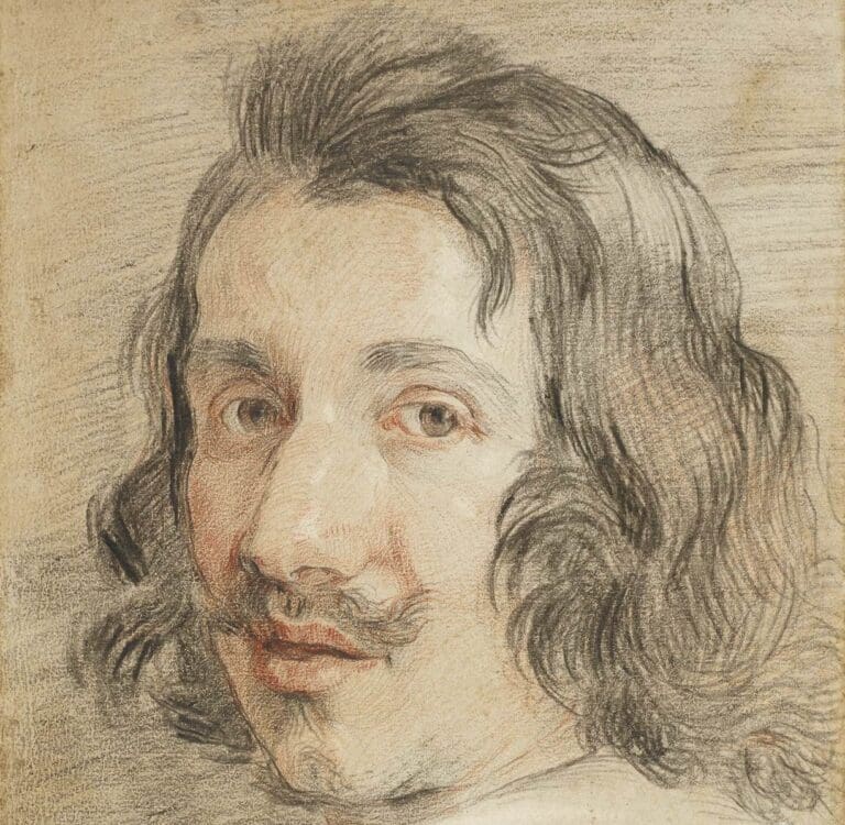 Gianlorenzo Bernini, Portrait of Luigi Bernini © Royal Collection Trust