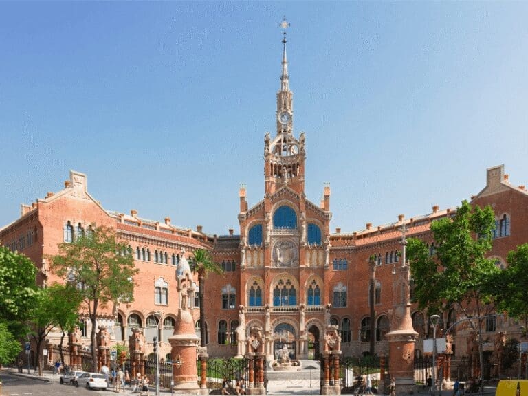 the Hospital de Sant Pau