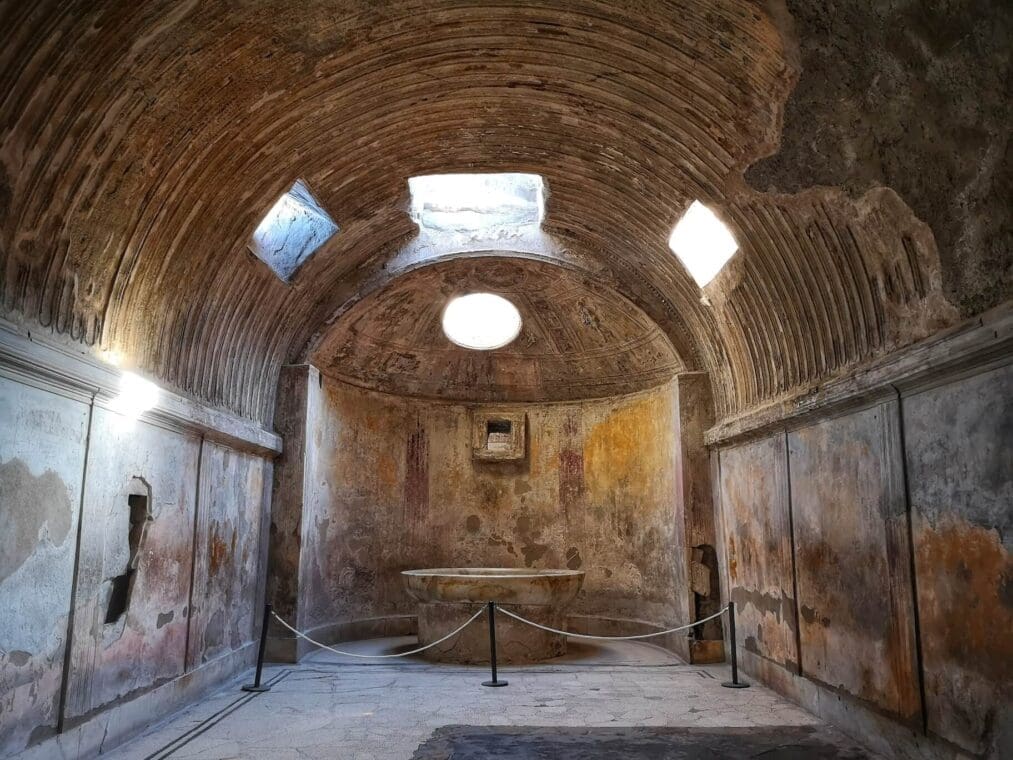 The Forum Baths in Pompeii