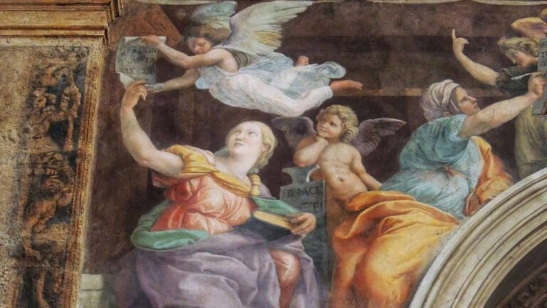 raphael's sibyls in the chigi chapel