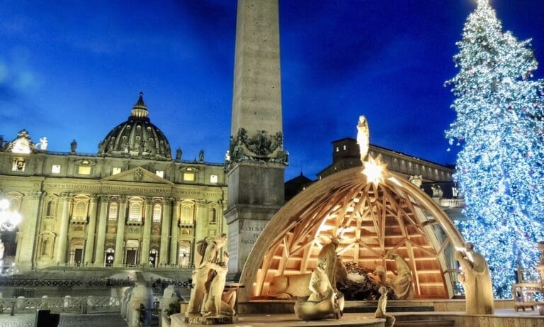 St Peter's Basilica at Night
