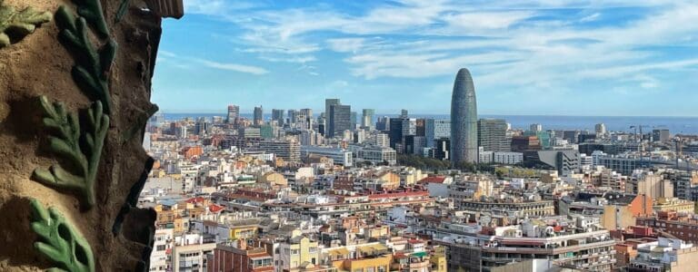 sagrada familia view from tower