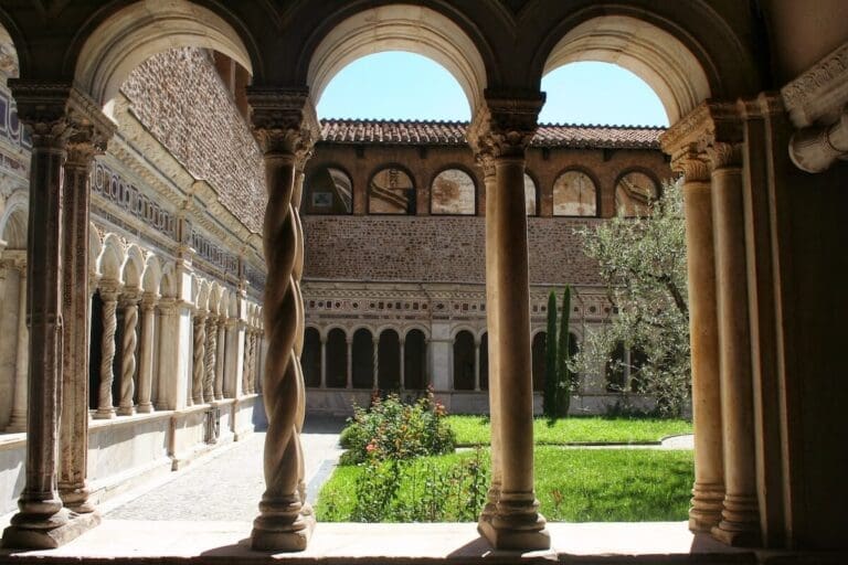 San Giovanni in Laterano cloister in rome