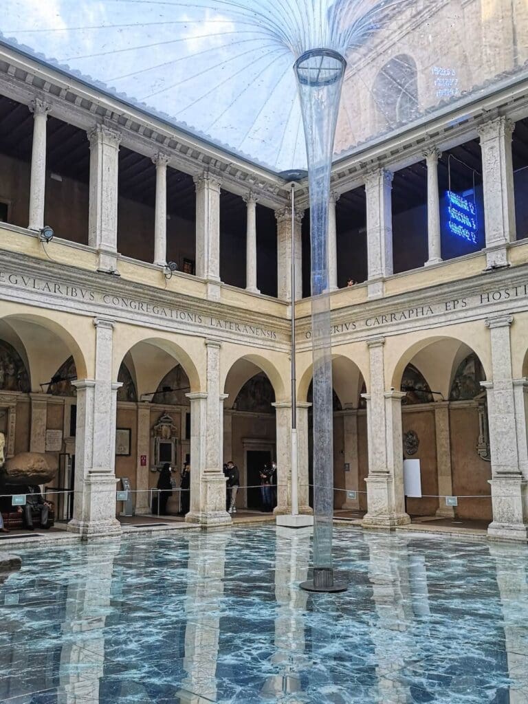 Santa Maria della Pace cloister in rome