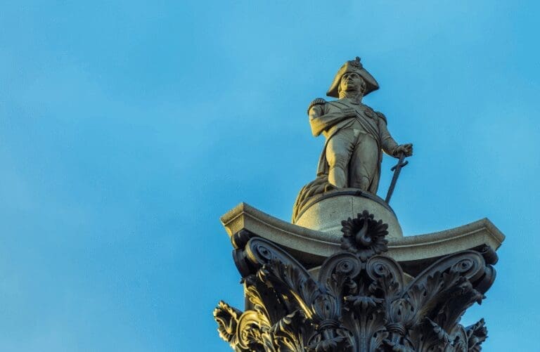 Trafalgar Square Nelsons Column London