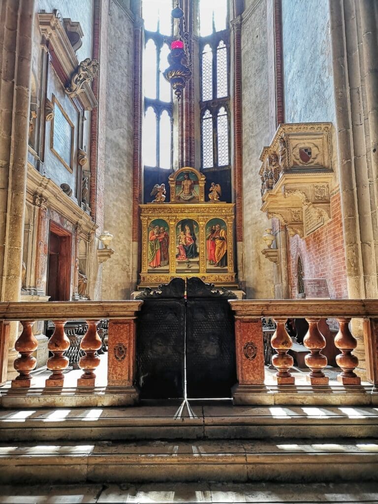 the frari church in venice