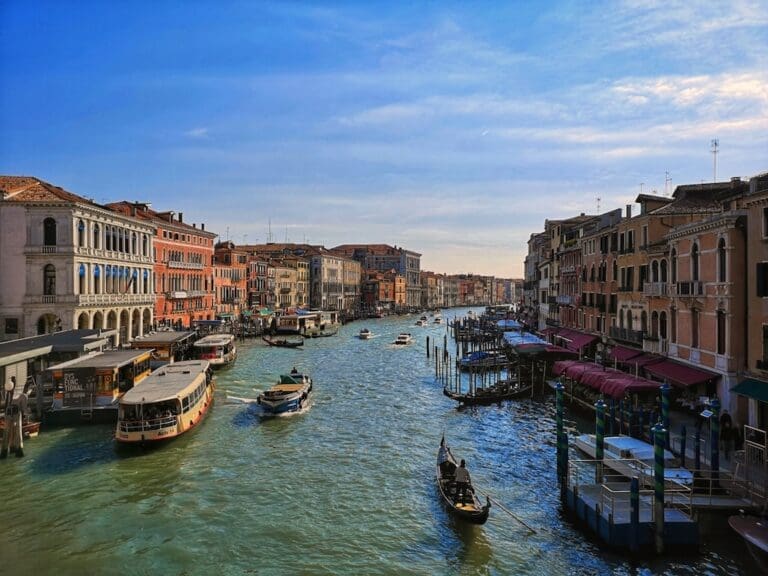 Grand Canal in Venice Italy