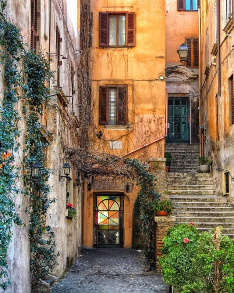 Via dei Coronari, one of the most beauitful streets in Rome