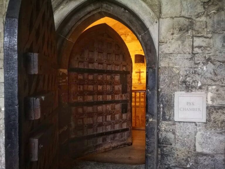 Pyx Chamber in westminster abbey