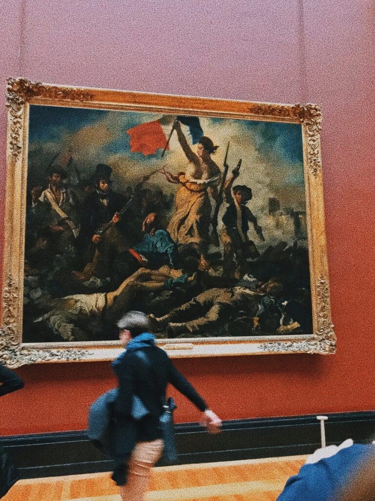 Delacroix in louvre museum