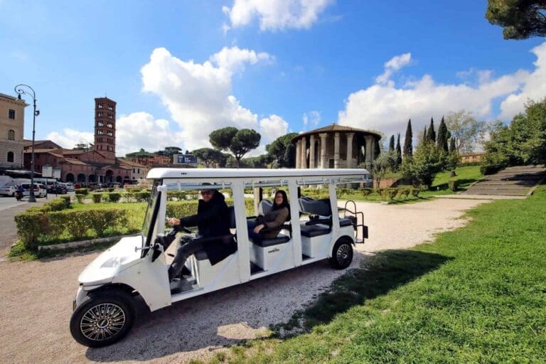 Golf Cart Tour at the Forum Boarium in Rome