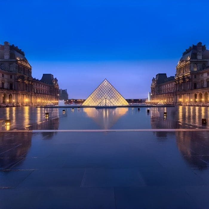 The Louvre Museum Pyramid