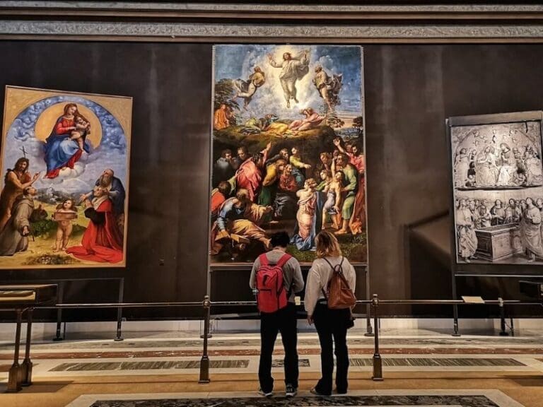 VIP Vatican pinacoteca raphael transfiguration tour