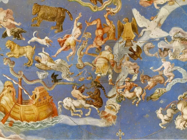 caprarola palazzo farnese frescoes