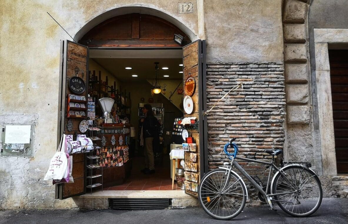 Store in the Jewish Ghetto in Rome